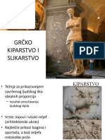 Grčka - Kiparstvo I Slikarstvo