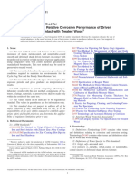 Determining The Relative Corrosion Performance of Driven Fasteners in Contact With Treated Wood