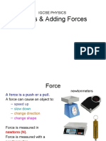 Forces and Adding Forces - 2022