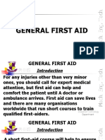 General First Aid