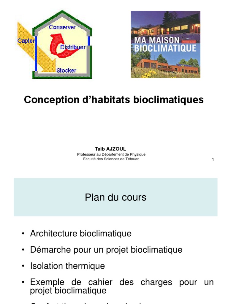 Guide de conception d'habitats bioclimatiques | PDF | Soleil ...