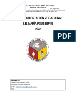 Plan de Orientación Vocacional IEMaríaPoussepín