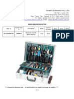 Prokit's Electronic Tool Kit Spec Sheet