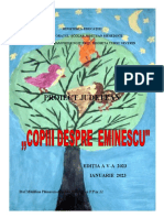 Proiect Concurs - Copiii Despre Eminescu'