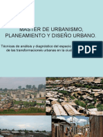 Master de Urbanismo, Planeamiento y Diseño Urbano. Espacios Públicos. 2010-2011