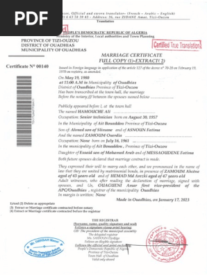 Marriage Certificate - Copie