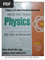 DC Pandey New Pattern Objective Jee