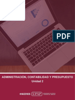 Unidad Ii - Contenido - Administración Contabilidad y Presupuesto