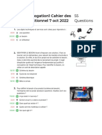 Question - 2022!10!07 - 14 - 23 - QZ - 3ème 5 Interrogation1 Cahier Des Charges Fonctionnel 7 Oct 2022