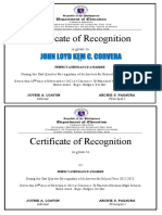 Certificate Medium
