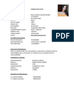 CURRICULUM VITAE - Hoja de Vida