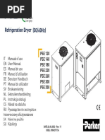 Parker PSE DRYER MULTILINGUAL CATALOGUE