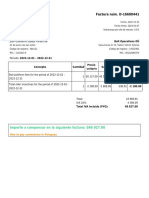 Invoice Cooperativa D-16600441
