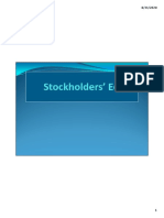 Stockholders' Equity Part 1.1