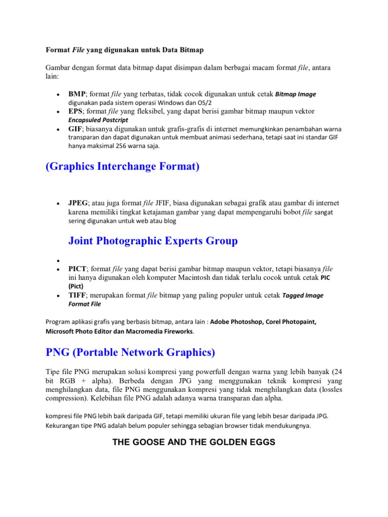 Format File Yang Digunakan Untuk Data Bitmap Diaaaaaaaaaaan