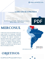 Mercosul: integração econômica da América do Sul