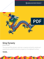 Qing Dynasty - 1040L