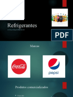 Refrigerantes Coca-Cola e Pepsi-Co