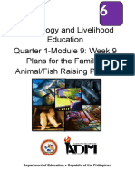 TLE6 Q1 Mod9 Plans For The Familys Animal Fish Raising
