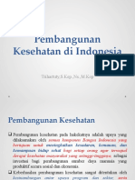 Program Pembangunan Kesehatan Di Indonesia
