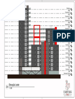 Cobertura e pavimentos edifício