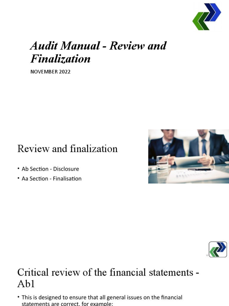 Session 6 QAR Audit Methodology Manual Presentation Review and