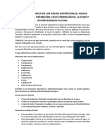 Acción Geológica de Las Aguas Superficiales