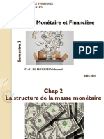 Capsule 3 CHAP2 Structure de La Masse Monétaire
