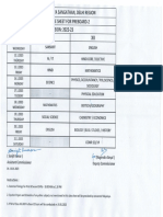 Revised - Date Sheet of Pre Baord 2 Exam - 2022-23