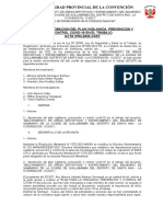 Acta de Aprobacion Del Plan Covid - 19 Por El SCSST de Obra