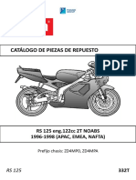 Despiece Aprilia RS MOTOR 122