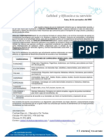 Carta de Presentacion SMR Furgon - Carroceria Chalsa