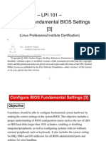 LPI 101 - Configure Fundamental BIOS Settings (3) : (Linux Professional Institute Certification)