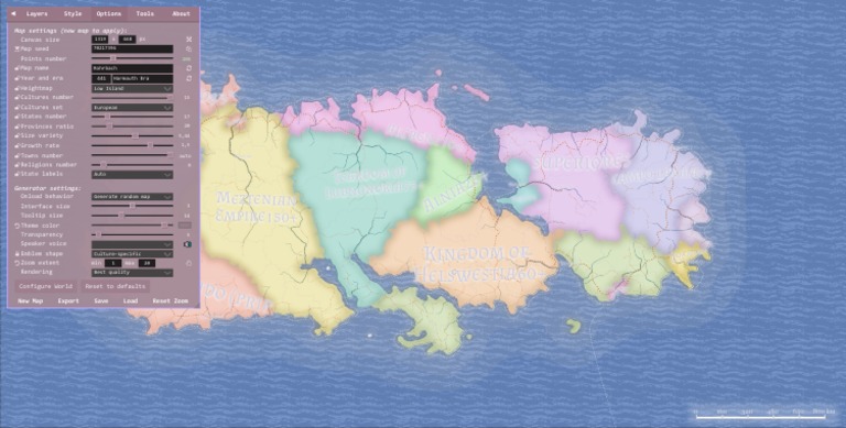 Azgaar's Fantasy Map Generator v1.89.04 | PDF