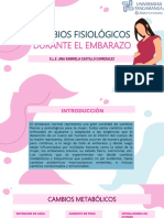 Cambios Fisiológicos Normales Durante El Embarazo PDF