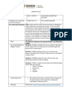 The Basics of American Government Review An Interactive Lesson Plan