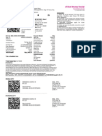 eTicket Itinerary Receipt Summary