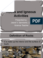 Rocks and Igneous Activities