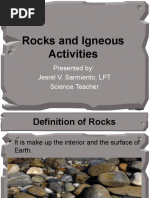 Rocks and Igneous Activities