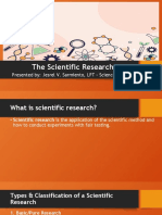 The Scientific Research