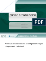 codigo deontologico