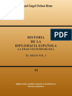 Tomo I y Ii Historia de La Diplomacia Española La Edad Contemporanea