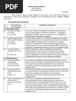 Download Kochi Shipyard Jobs Vacancies July 2011 by Udyoga Vartamanamu SN62142229 doc pdf