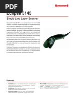 Eclipse 5145: Single-Line Laser Scanner