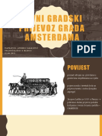 Javni Gradski Prijevoz Grada Amsterdama Prez