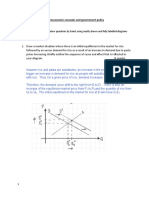 Microeconomic Concepts and Government Policy Qu Sheet