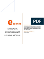 Manual de Usuario Econet PN