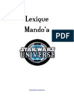 Lexique SWU Mando'a - Francais - English