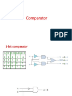 Mux and Demux and Comparator Section