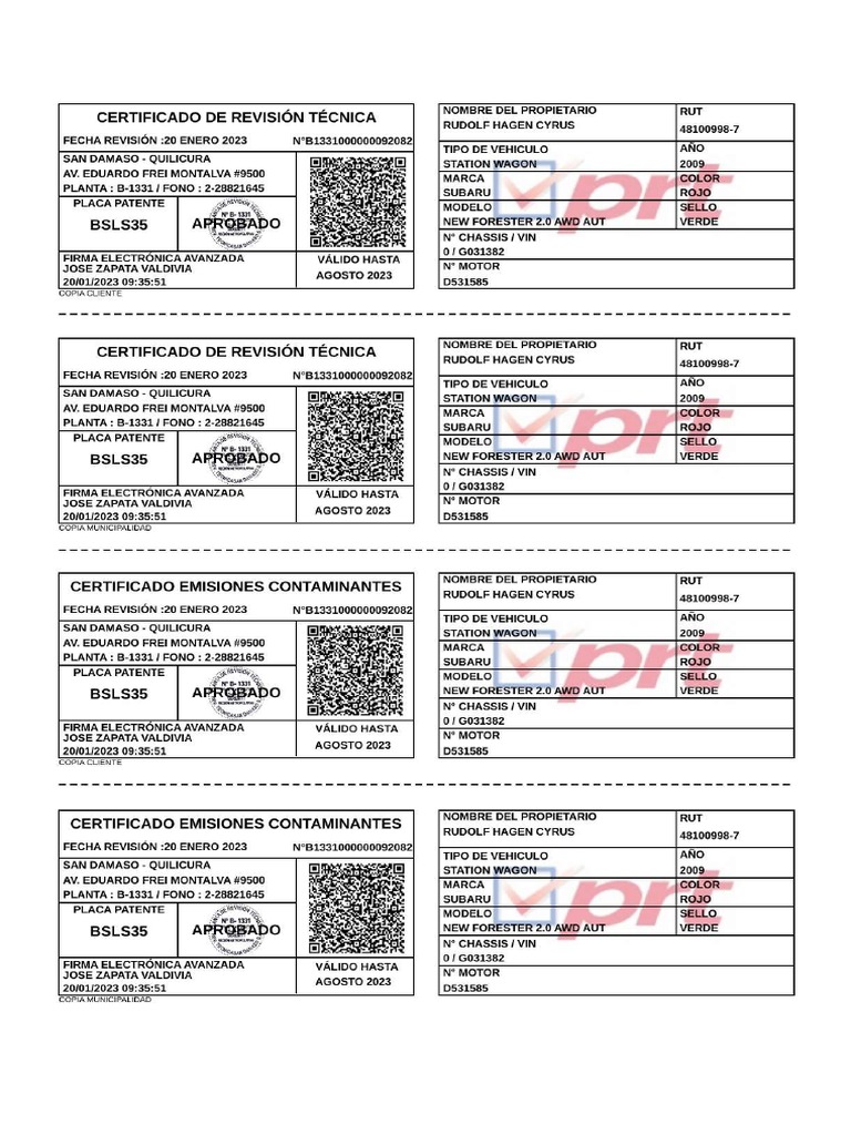 Revision New Forester 2 0 Awd Aut Pdf